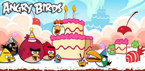 Скачать игру : [ Angry Birds: Birthday Party - Праздничный выпуск ] - Android -