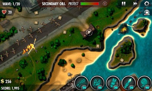 Скачать игру : [ iBomber Defense Pacific. Защита башни ] - Android -